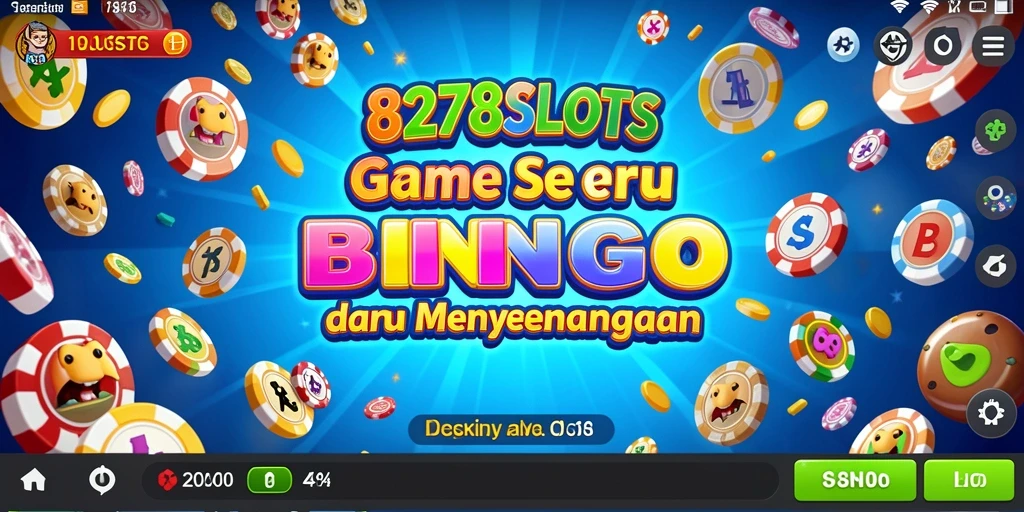Tampilan gameplay Bingo di 8278SLOTS yang mengasyikkan.