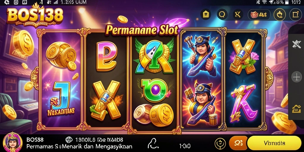 Gameplay mengasyikkan dengan peluang jackpot besar di BOS138.