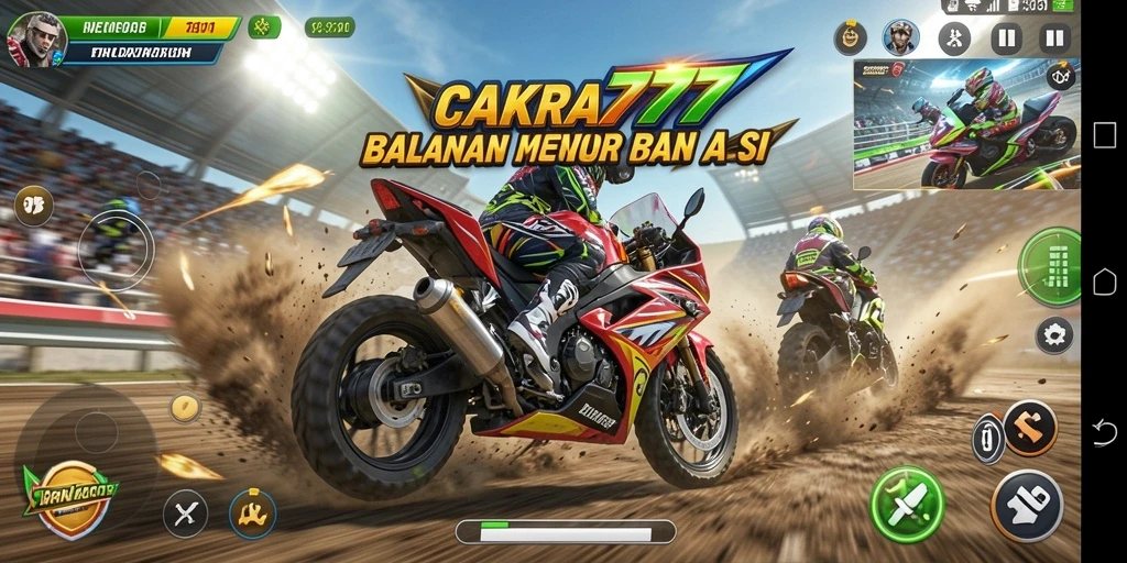 Gameplay CAKRA777 yang penuh aksi dan mendebarkan.