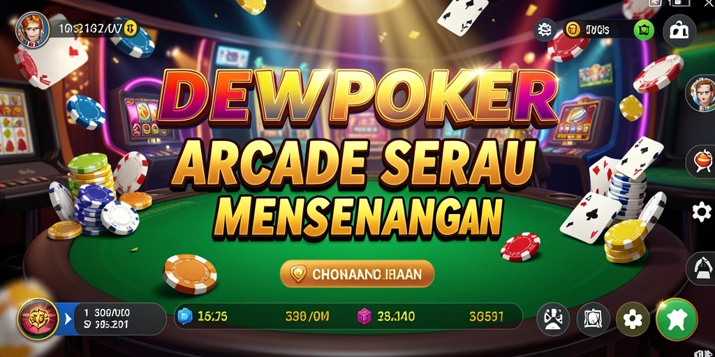 Tampilan gameplay DEWAPOKER yang penuh aksi dan seru.
