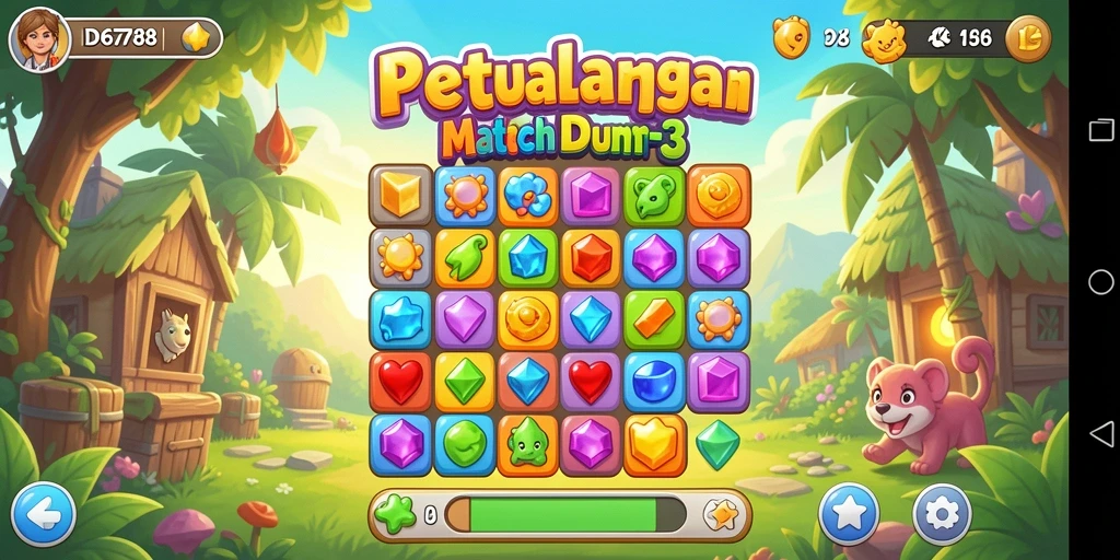 Gameplay menarik dan seru dalam ID6788 yang penuh warna.