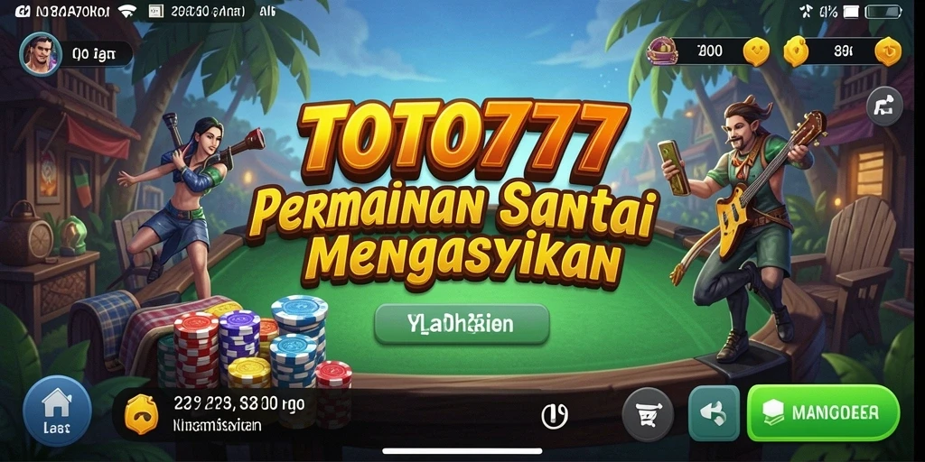 Screenshot TOTO777 menampilkan gameplay seru yang menarik.